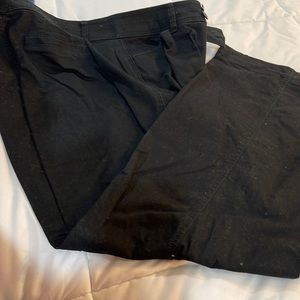 Lane Bryant black trousers
